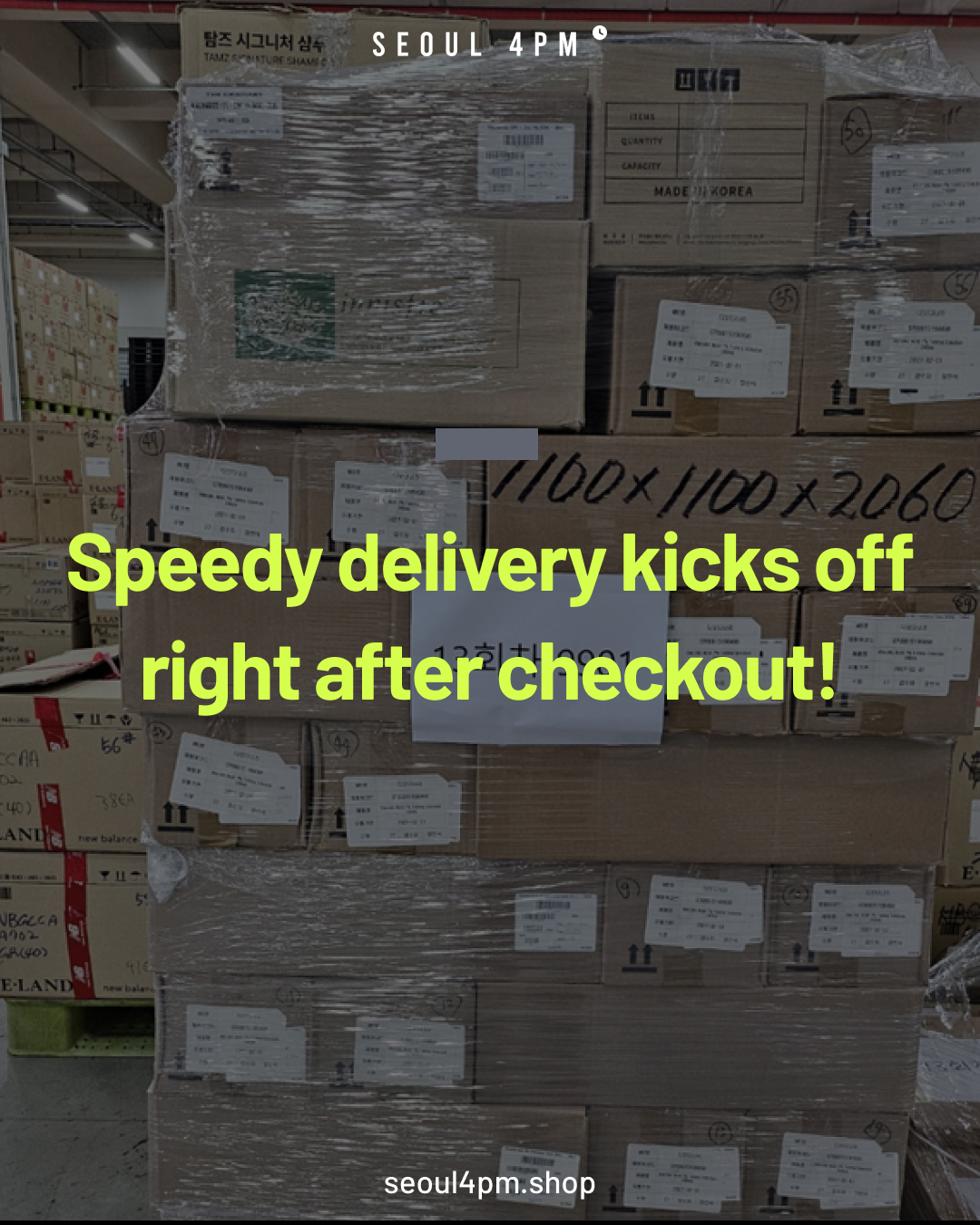 Speedy Delivery Kicks Off Right After Checkout!