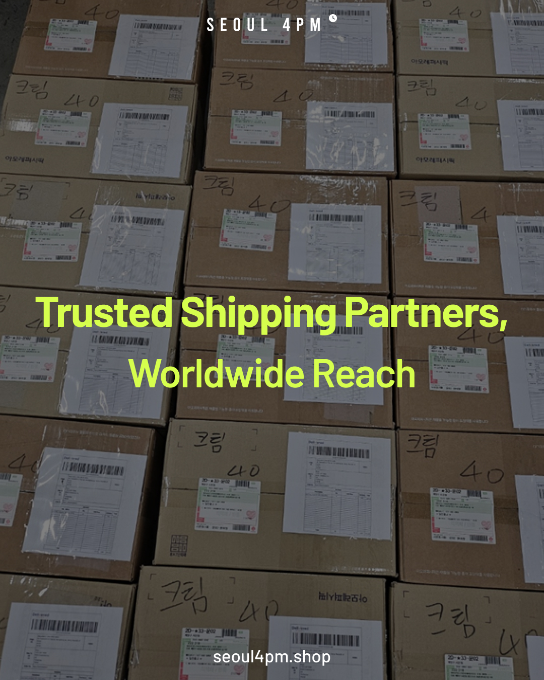 Trusted Shipping Partners, Worldwide Reach