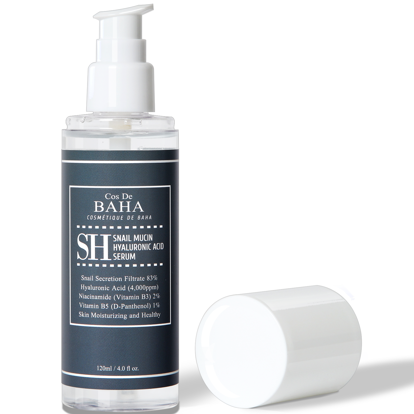 Snail Mucin Hyaluronic Acid Niacinamide Serum (SH) (120ml)