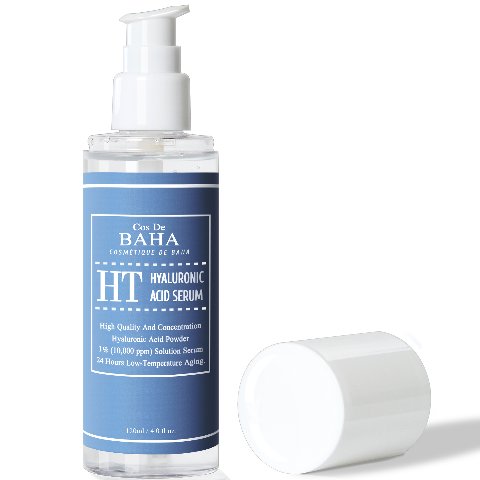 Pure Hyaluronic 1% 10,000 ppm Serum (H120) (120ml)