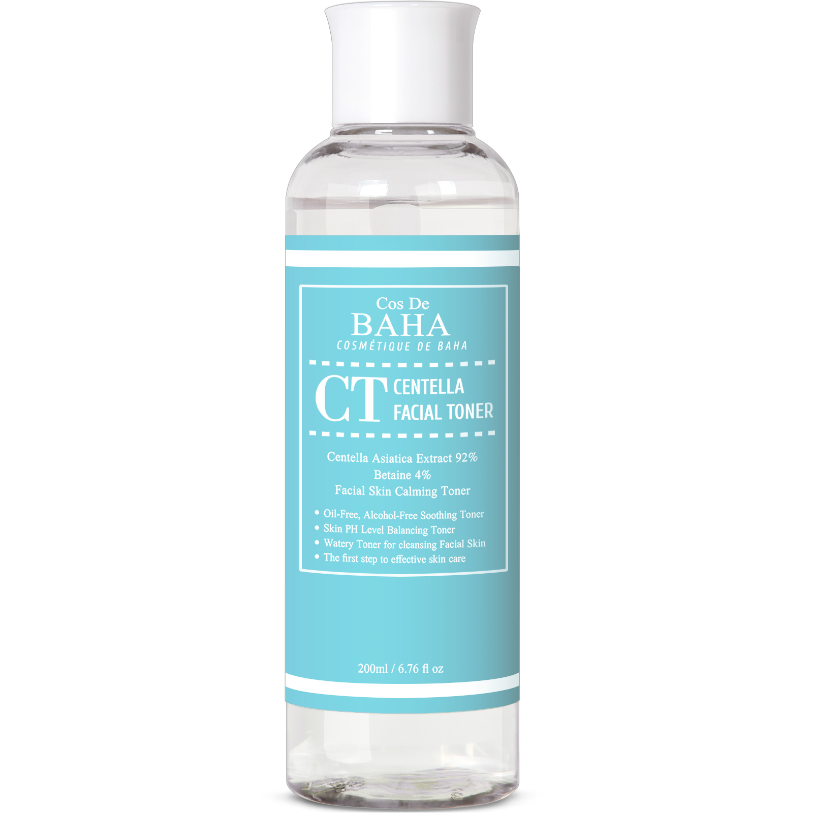 Centella Asiatica (CICA) Madecassoside Betaine 4% Facial Toner (CT) (200ml)