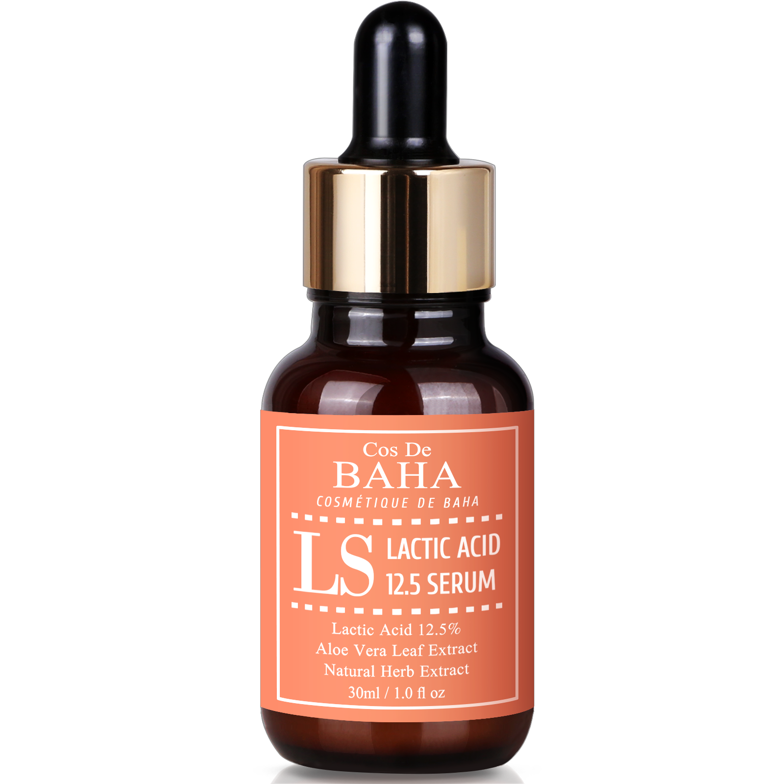 Lactic Acid 12.5% Mild AHA Exfoliating Serum (LS) (30ml)