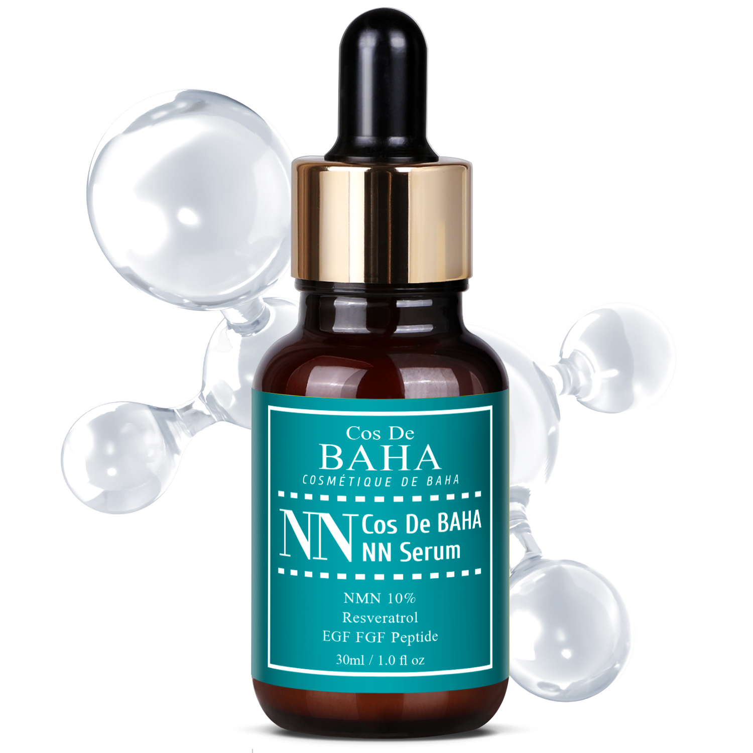 NMN 10% Resveratrol EFG FGF Peptide Hyaluronic Acid Serum (NN) (30ml)