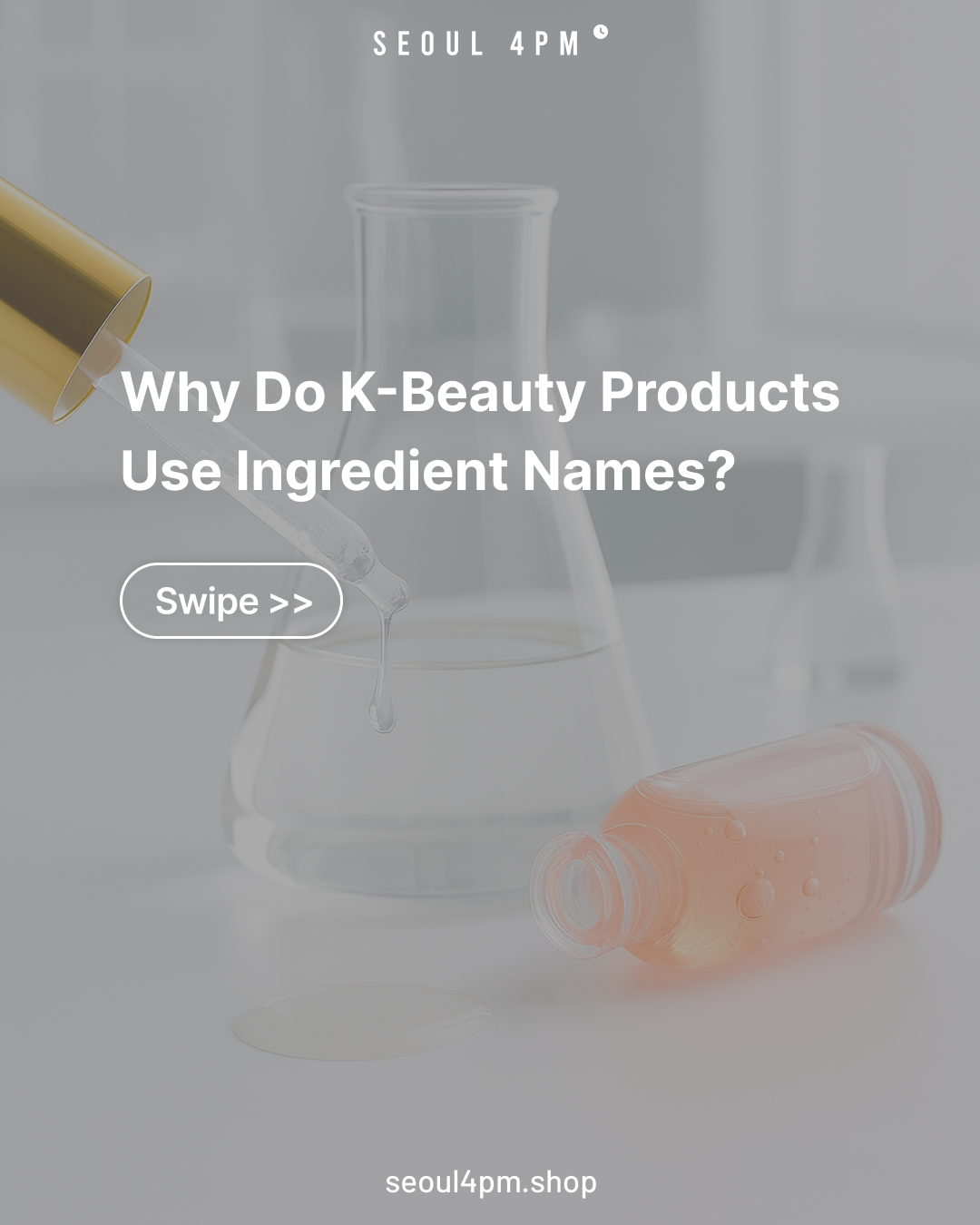 Why Do K-Beauty Products Use Ingredient Names?