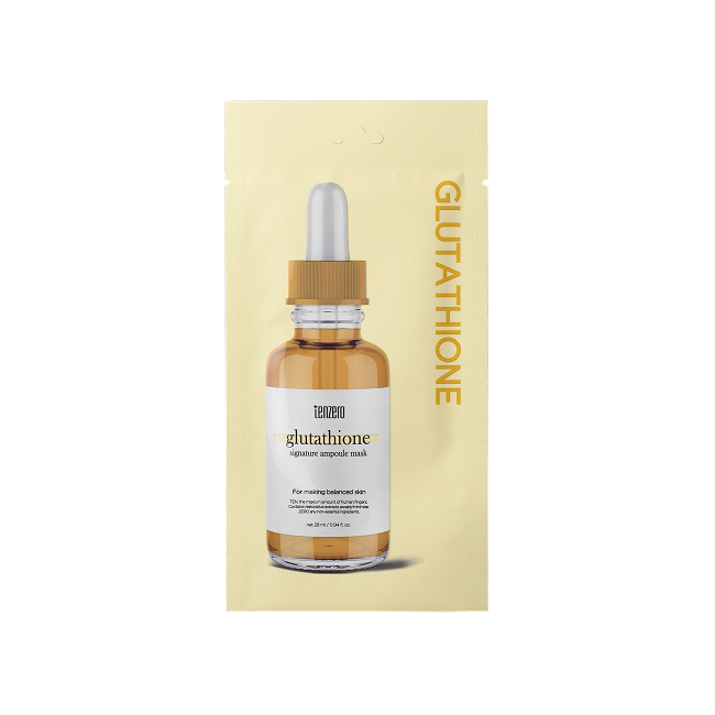 Signature Ampoule Mask Glutathione (28 ml 
* 10 ea)