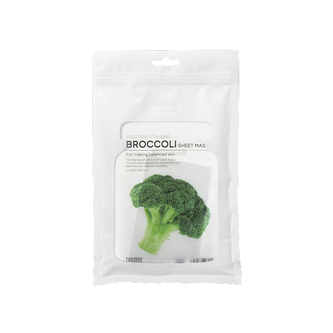 Solution Vitalizing Broccoli Sheet Mask (25 ml*10)