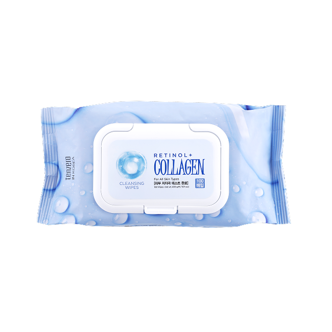 Retinol Collagen Cleansing Wipes (100 매(Wipes) 
400 g)