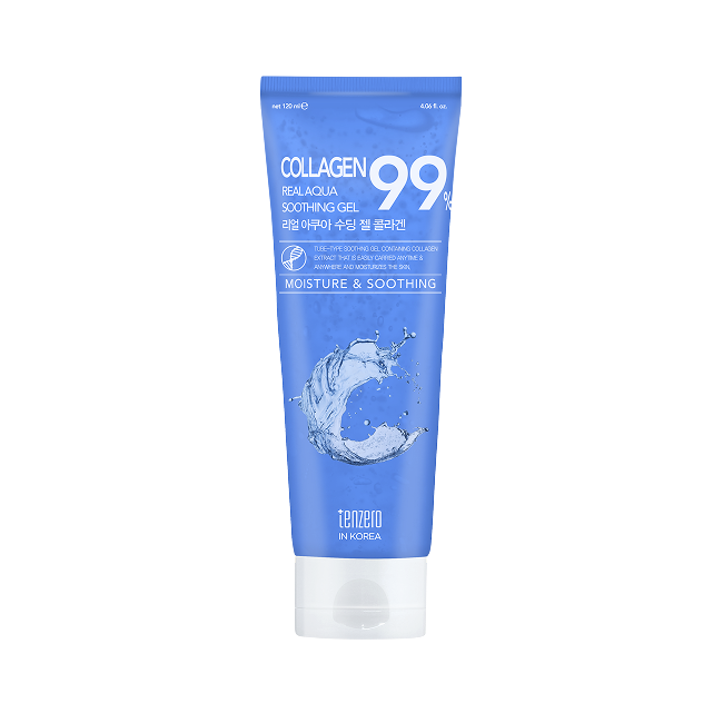 Real Aqua Soothing Gel Collagen (120 ml)