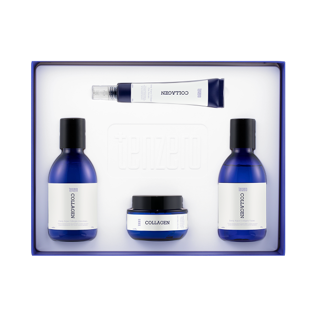 Deep Aqua Collagen Skin Care 4 Set (-)