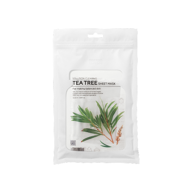 Solution Clearing Tea Tree Sheet Mask (25 ml*10)