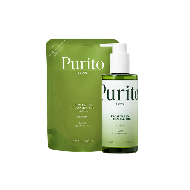 From Green Cleansing Oil (Set) (400ml)