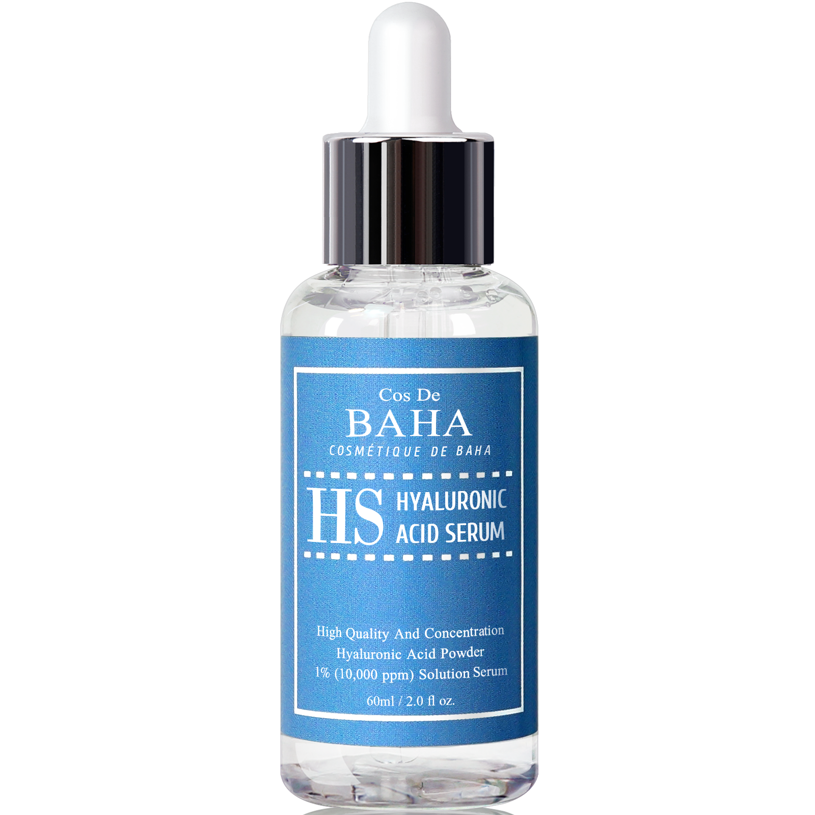 Pure Hyaluronic 1% 10,000 ppm Serum (H60) (60ml)