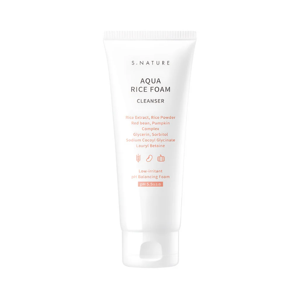 Aqua Rice Foam Cleanser (160ml)