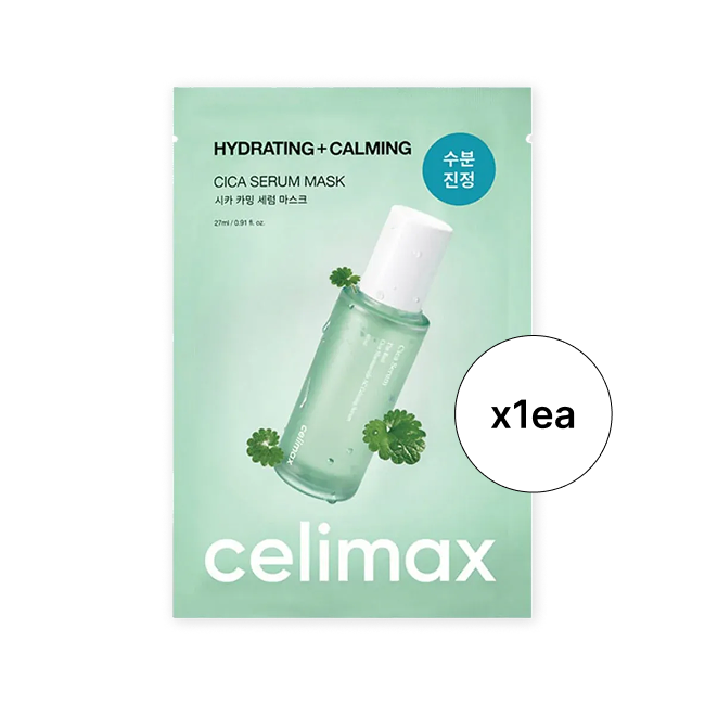 The Real Cica Calming Serum Mask 1ea (27ml)