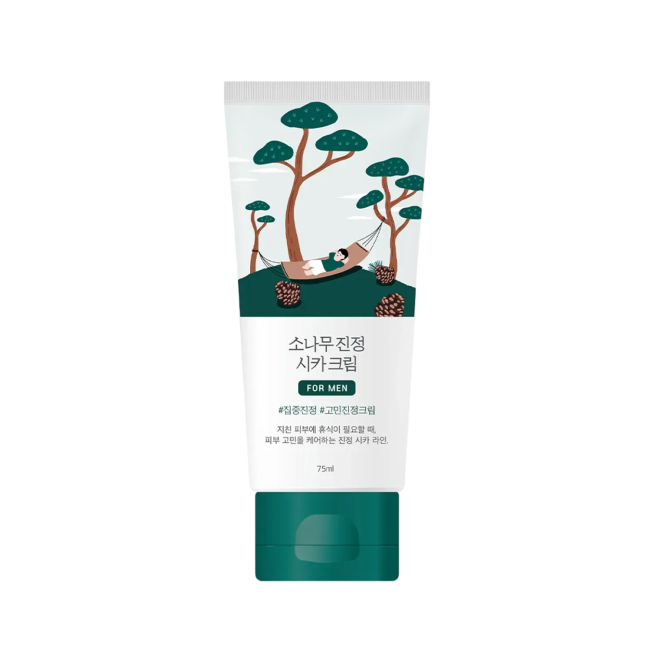 For Men Pine Calming Cica Cream_75ml (-)