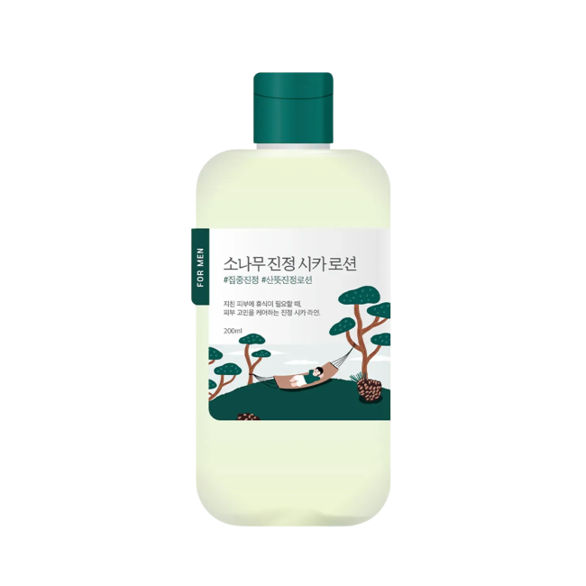 For Men Pine Calming Cica Lotion_200ml (-)