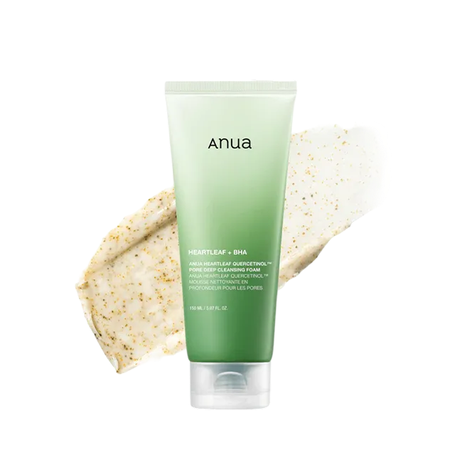 HEARTLEAF QUERCETINOL CLEANSING FOAM 150ml (-)