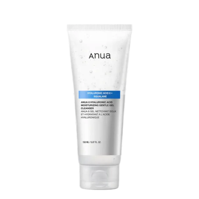 8 HYALURONIC ACID MOISTURIZING GENTLE GEL CLEANSER 150ml (-)