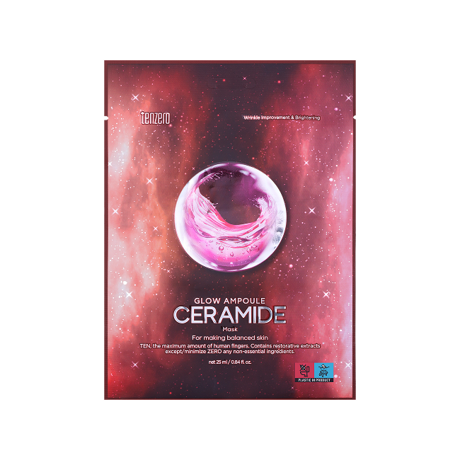 Glow Ampoule Ceramide Mask (25 ml
* 10 ea)