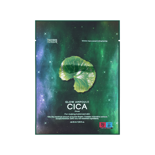 Glow Ampoule Cica Mask (25 ml
* 10 ea)
