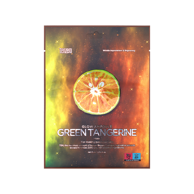 Glow Ampoule Green Tangerine Mask (25 ml
* 10 ea)