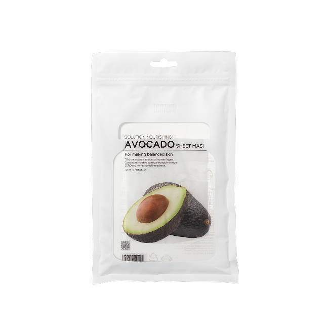 Solution Nourishing Avocado Sheet Mask (25 ml*10)
