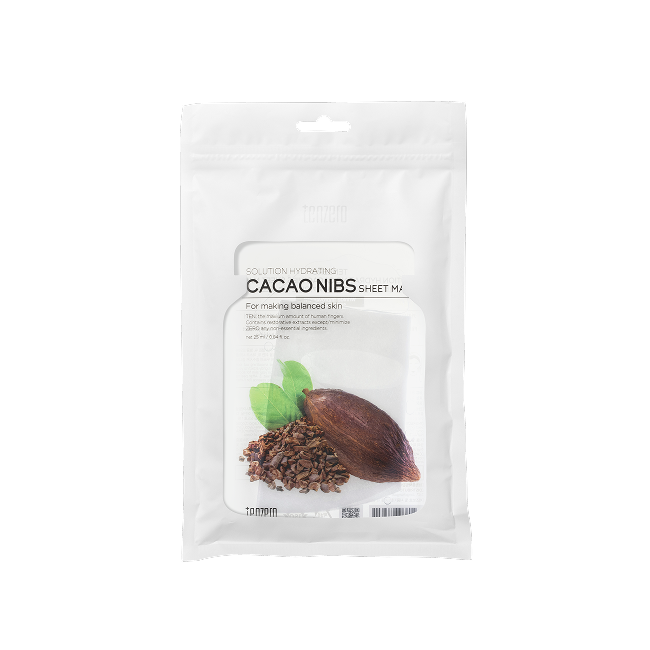Solution Hydrating Cacao Nibs Sheet Mask (25 ml*10)