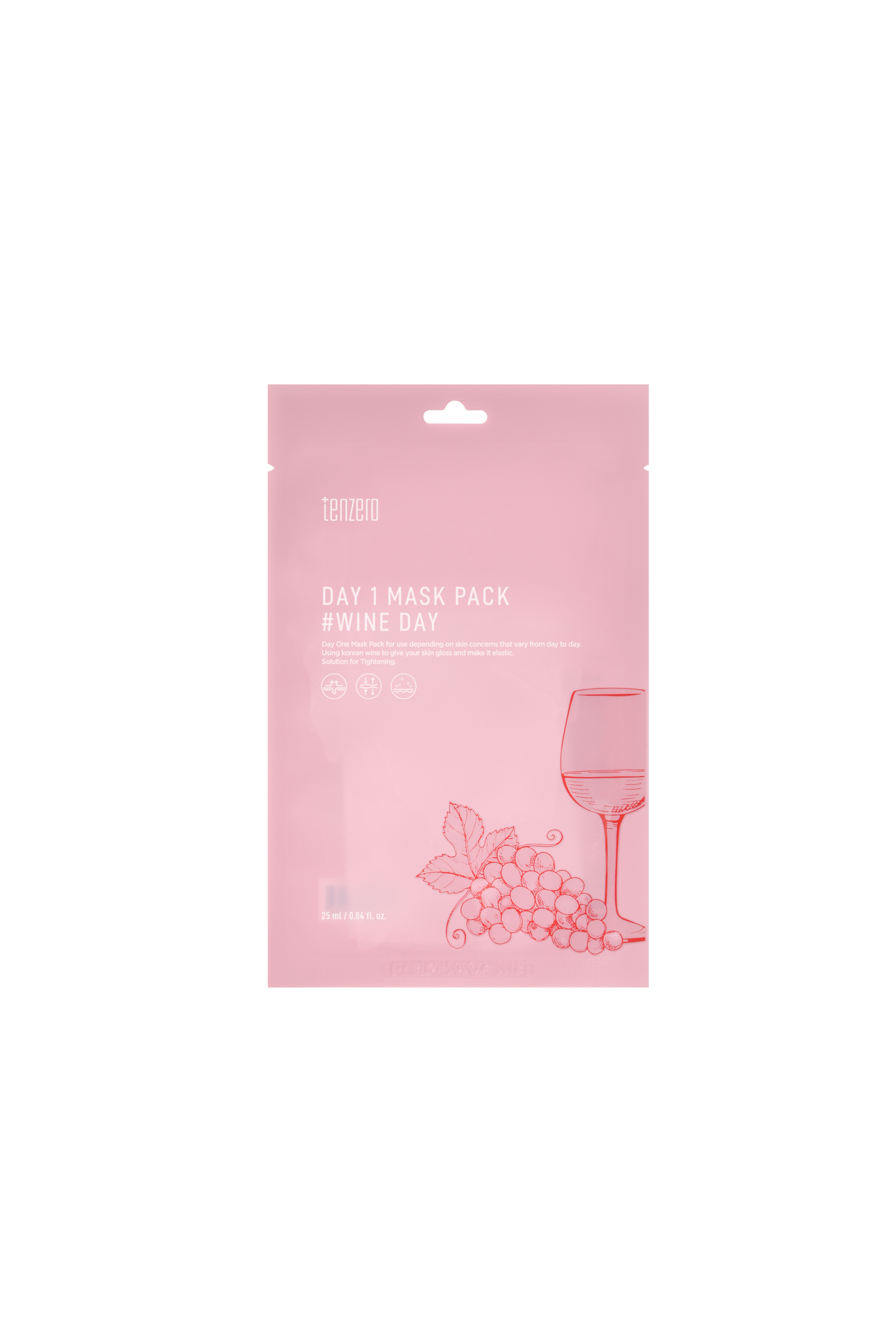 Day 1 Mask Pack #Wine Day (25 ml
* 10 ea)