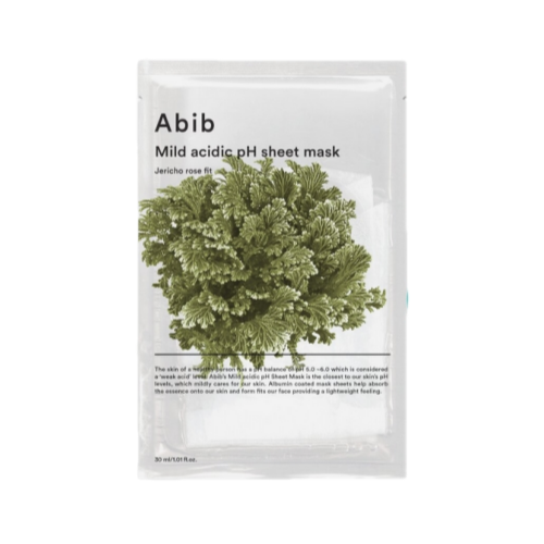 Mild acidic pH sheet mask Jericho rose fit (10ea) (30mL)