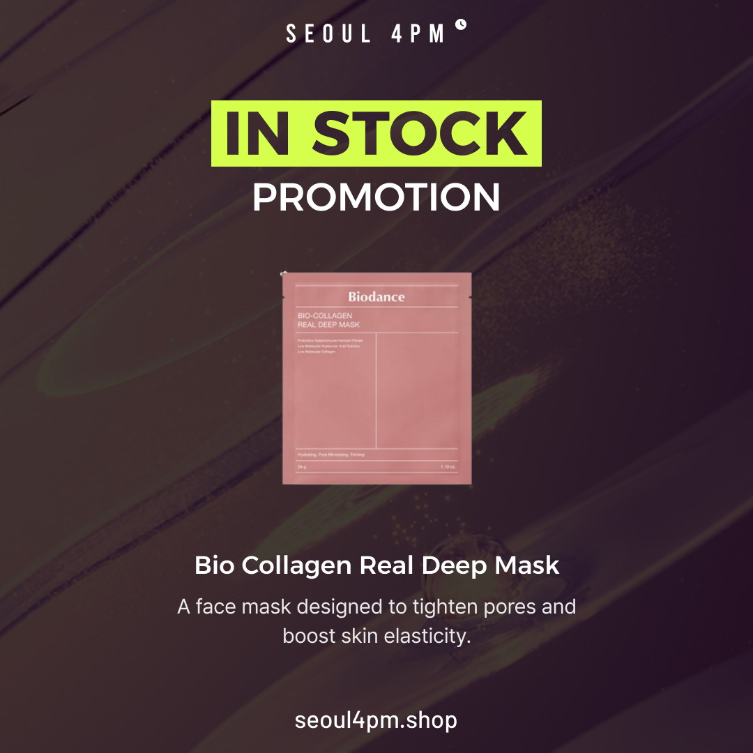 IN STOCK : Bio Collagen Real Deep Mask