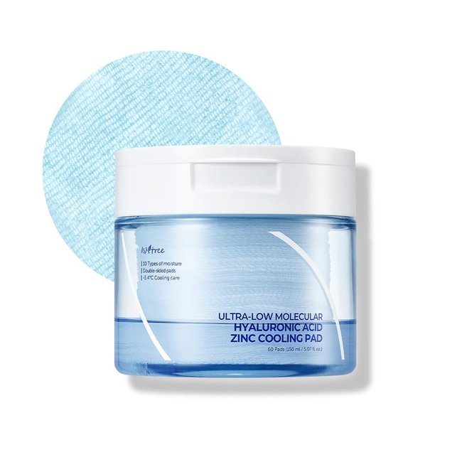 Ultra-Low Molecular Hyaluronic Acid Zinc Cooling Pad 150ml(60Ea) (-)