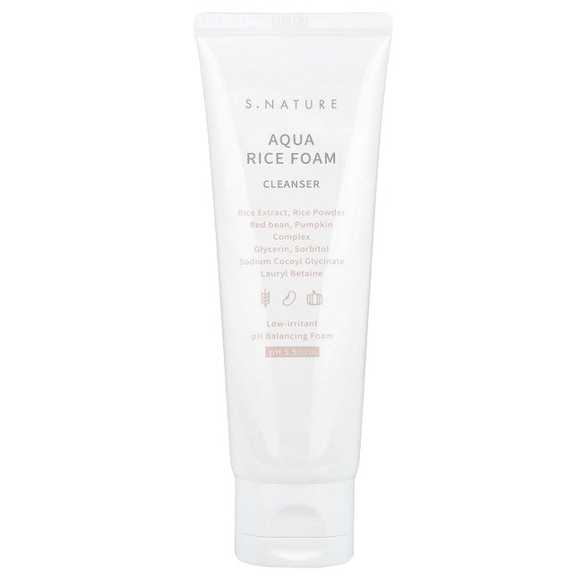 Aqua Rice Foam Cleanser (80ml)
