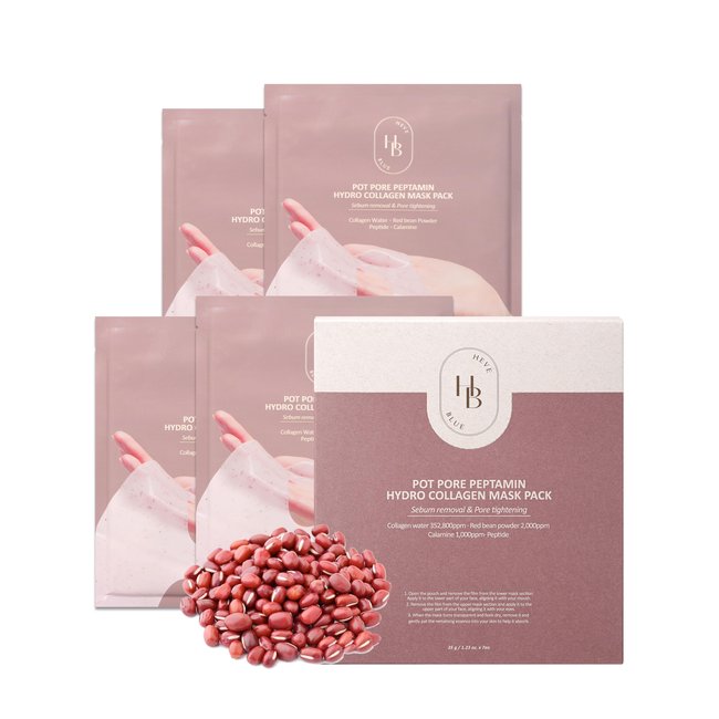 Pot Pore Peptamin Hydro Collagen Mask Pack 4ea (35g*4ea)