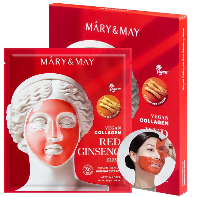 Vegan Collagen Red Ginseng Mask (30g x4)