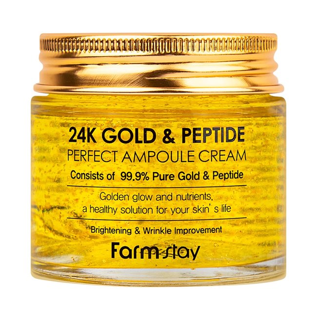 24K Gold & Peptide Perfect Ampoule Cream (80ml)