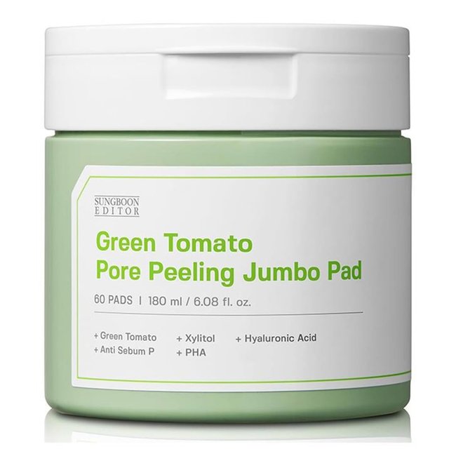 Green Tomato Pore Peeling Jumbo Pad (180ml(60pads))