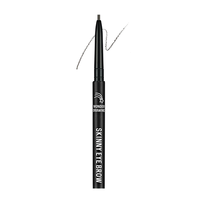 Wonder Drawing Skinny Eye brow 01 Ash Black (-)