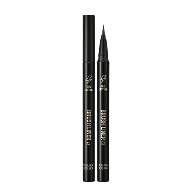 Tail Lasting Brush Liner Ex 01 Real Black (-)