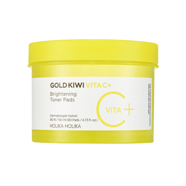 Gold Kiwi Vita C+ Brightening Toner Pads 80 Pads (-)