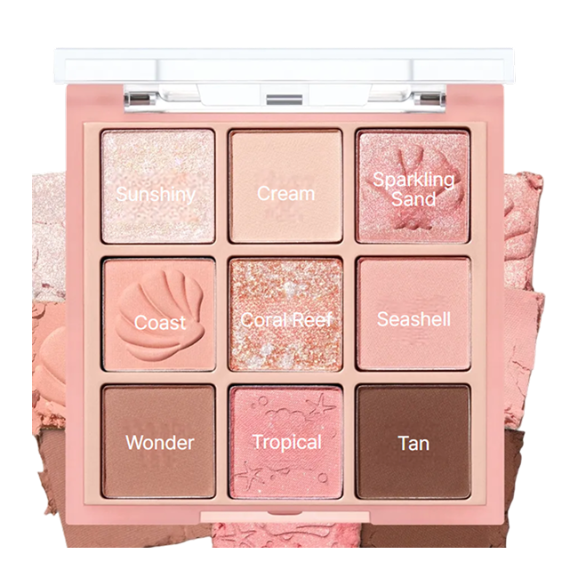 My Fave Mood Eye Palette 08 Shell On The Beach (-)
