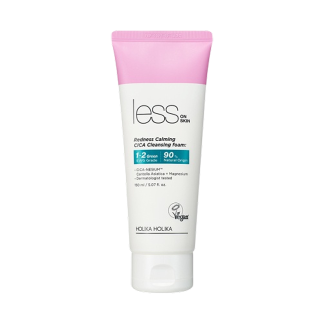 Less On Skin Redness Calming Cica Cleansing Foam (-)