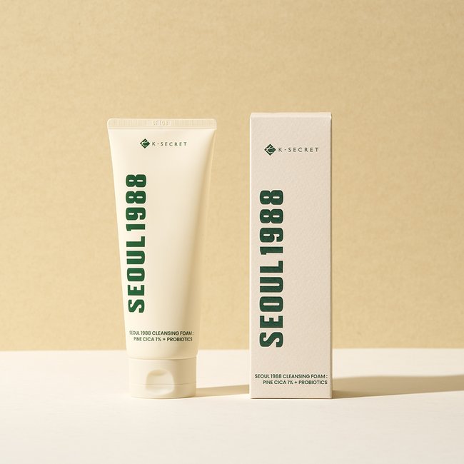 SEOUL 1988 Cleansing Foam : Pine Cica 1% + Probiotics (150g)