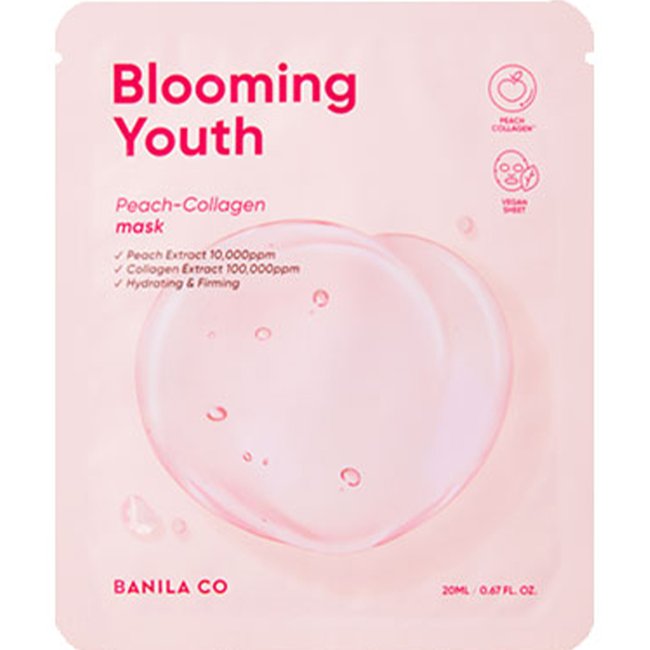 BANILA CO Blooming Youth Peach-Collagen Mask (20ml)