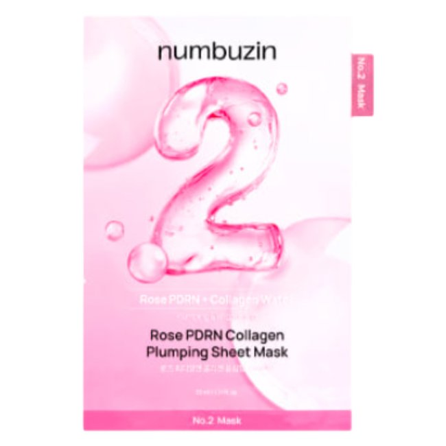 No.2 Rose PDRN Collagen Plumping Sheet Mask (1ea) (1EA)