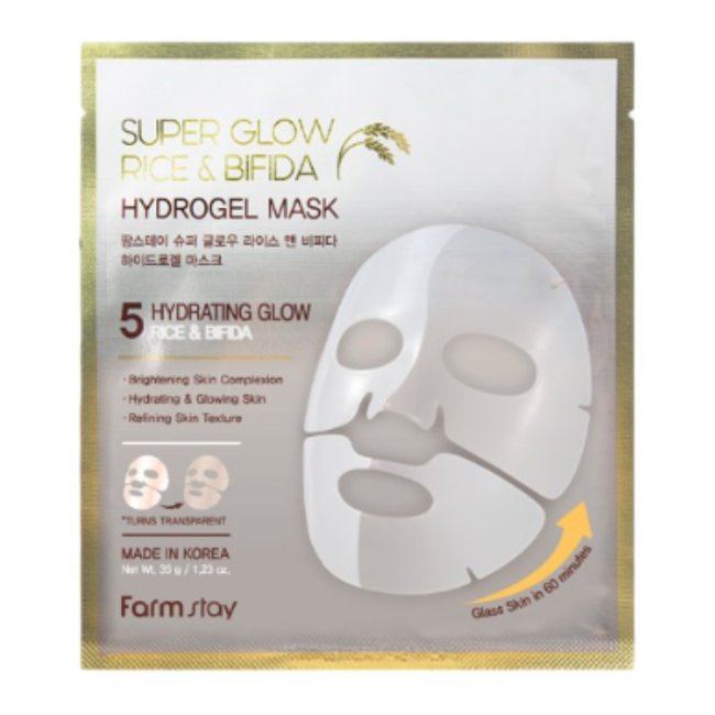 Super Glow Rice & Bifida Hydrogel Mask (35g*5ea)