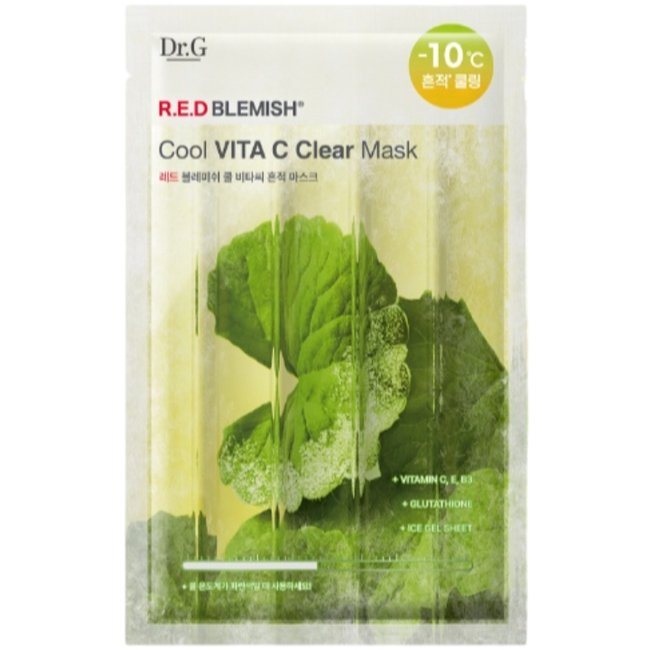 Red Blemish Cool Vitac Clear Mask 10P 25 (30g*10p)