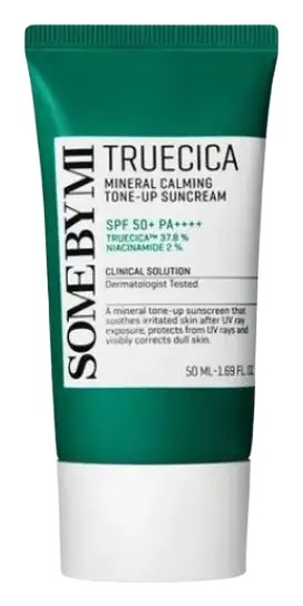 Truecica Mineral Calming Tone-Up Suncream (50ml)
