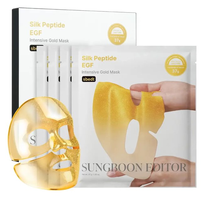 Silk Peptide EGF Intensive Gold Mask 1pcs (37g*1ea)