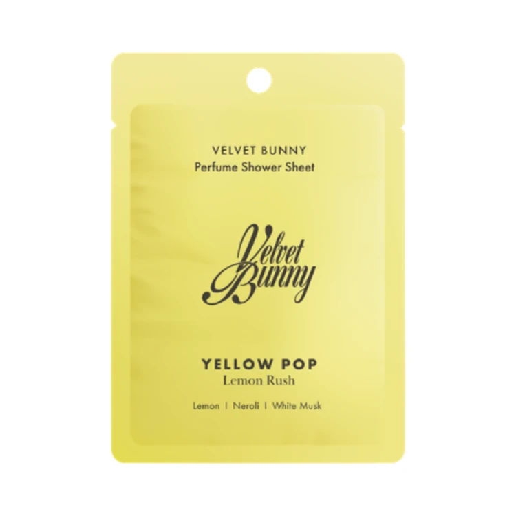 Perfume Shower Sheet Yellow Pop (15g)